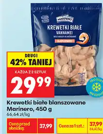Biedronka Krewetki białe blanszowane Marinero oferta