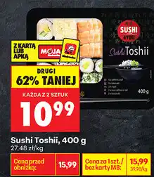 Biedronka Sushi Toshii oferta