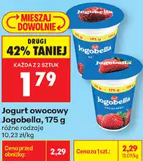 Biedronka Jogurt owocowy Jogobella oferta