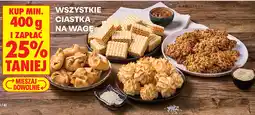 Biedronka Wszystkie ciastka na wagę oferta