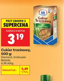 Biedronka Cukier trzcinowy oferta