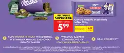 Biedronka Ciastka Pieguski z czekoladą Milka oferta