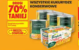 Biedronka Wszystkie kukurydze konserwowe oferta