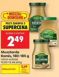 Biedronka Musztarda Kamis oferta