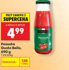 Biedronka Passata Gusto Bello oferta