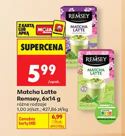 Biedronka Matcha Latte Remsey oferta