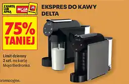 Biedronka Ekspres do kawy Delta oferta
