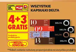 Biedronka Wszystkie kapsułki Delta oferta