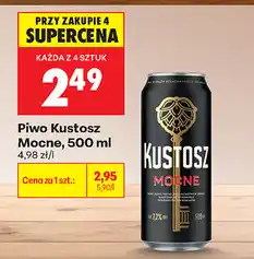 Biedronka Piwo Kustosz Mocne oferta