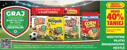 Biedronka WSZYSTKIE PŁATKI ŚNIADANIOWE NESTLÉ oferta