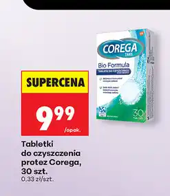 Biedronka Tabletki do czyszczenia protez Corega, 30 szt oferta