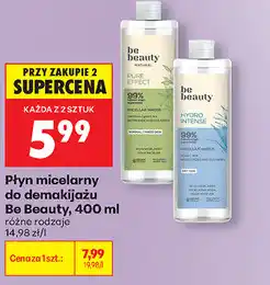 Biedronka Płyn micelarny do demakijażu Be Beauty oferta