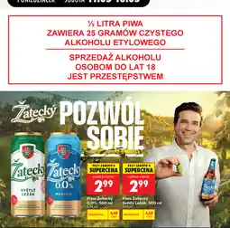 Biedronka Piwo Žatecký 0,0% oferta