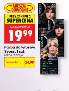 Biedronka Farba do włosów Syoss oferta