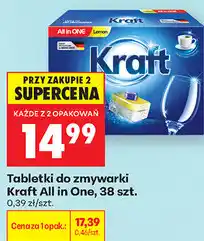 Biedronka Tabletki do zmywarki Kraft All in One, 38 szt oferta