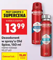 Biedronka Dezodorant w spray'u Old Spice oferta