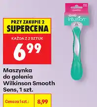 Biedronka Maszynka do golenia Wilkinson Smooth Sens, 1 szt oferta