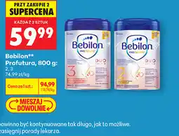 Biedronka Bebilon Profutura, 800 g: 2, 3 oferta