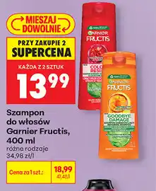 Biedronka Szampon do włosów Garnier Fructis oferta