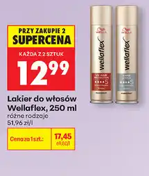 Biedronka Lakier do włosów Wellaflex oferta