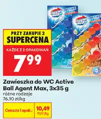 Biedronka Zawieszka do WC Active Ball Agent Max oferta