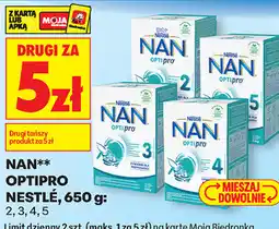 Biedronka NAN OPTIPRO NESTLÉ, 650 g: 2, 3, 4, 5 oferta