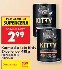 Biedronka Karma dla kota Kitty Excellence, 415 g różne rodzaje oferta