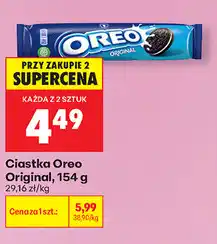 Biedronka Ciastka Oreo Original oferta