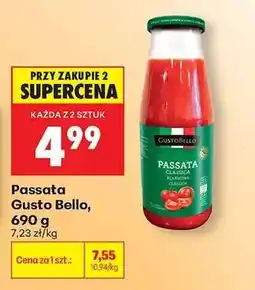 Biedronka Passata Gusto Bello , 690 g oferta