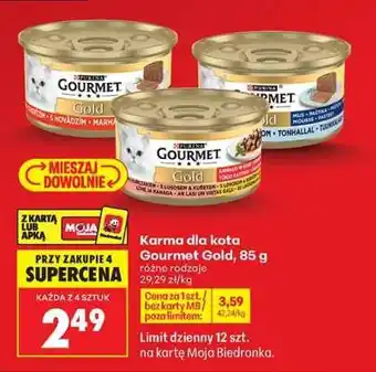 Biedronka GOURMET GOLD oferta