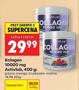 Biedronka Kolagen 10000 mg Activlab, 400 g oferta