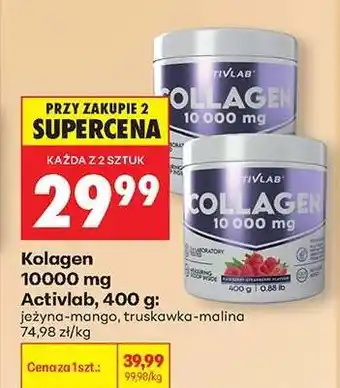 Biedronka Kolagen 10000 mg Activlab, 400 g oferta