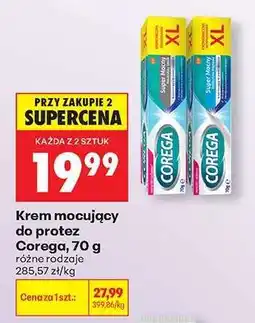 Biedronka Krem mocujący do protez Corega, 70 g oferta