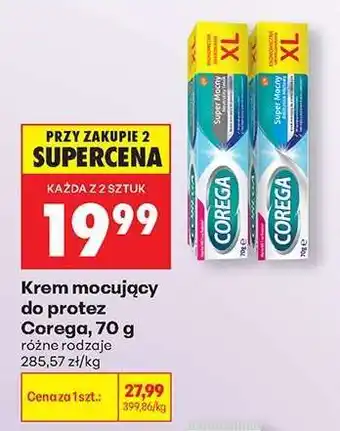 Biedronka Krem mocujący do protez Corega, 70 g oferta