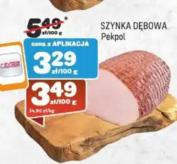 Społem Szynka dębowa Pekpol oferta