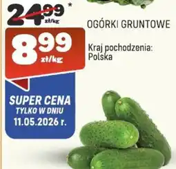 Społem Ogórki gruntowe oferta