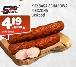 Społem Laskopol Kiełbasa schabowa pieczona oferta