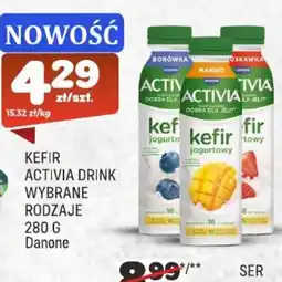 Społem Kefir Activia Drink Danone oferta