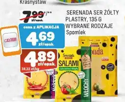 Społem Serenada Ser żółty w plastrach oferta