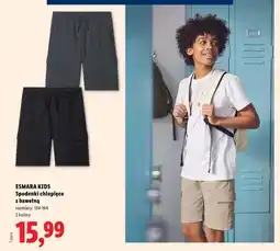 Lidl Spodenki chłopięce z bawełną ESMARA KIDS oferta