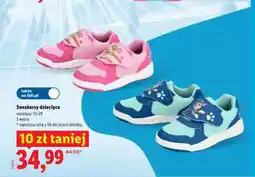 Lidl Sneakersy dziecięce oferta