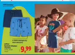 Lidl Spodenki chłopięce z bawełny Lupilu oferta