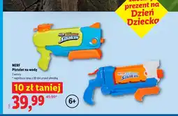 Lidl Pistolet na wodę NERF oferta