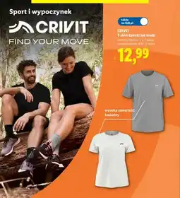 Lidl T-shirt damski Crivit oferta