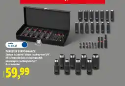 Lidl Zestaw nasadek i bitów z uchwytem 1/4 PARKSIDE PERFORMANCE 21 elementów oferta