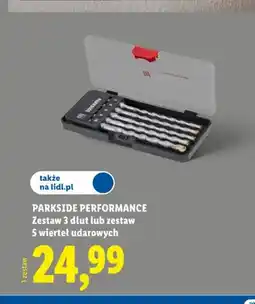 Lidl Zestaw 3 dłut PARKSIDE PERFORMANCE oferta
