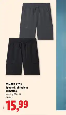 Lidl Spodenki chłopięce z bawełną oferta