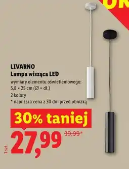 Lidl LIVARNO Lampa wisząca LED oferta