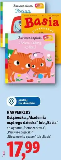 Lidl Książeczka „Akademia mądrego dziecka” lub „Basia” oferta