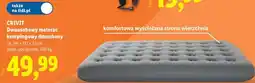 Lidl Dwuosobowy materac kempingowy dmuchany oferta